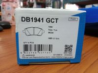 ผ้าดิสเบรคหน้า FORD(ฟอร์ด) เฟียสต้า1.6/1.4(5ประตู/4ประตู)ปี2009-2018/เฟียสต้า 1.0Lอีโค่บูสต์ ปี2013-2018/MAZDA(มาสด้า) 2MZR 1.5 ปี2010-on "Bendix" เบอร์ DB1941 (GCT)