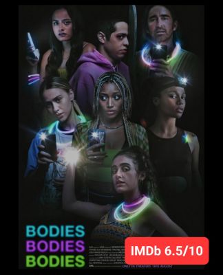 DVD Bodies Bodies Bodies เพื่อนซี้ ปาร์ตี้ หนีตาย : 2022 #หนังฝรั่ง (เสียงอังกฤษ/ซับไทย-อังกฤษ) เขย่าขวัญ ทริลเลอร์ คอมเมดี้