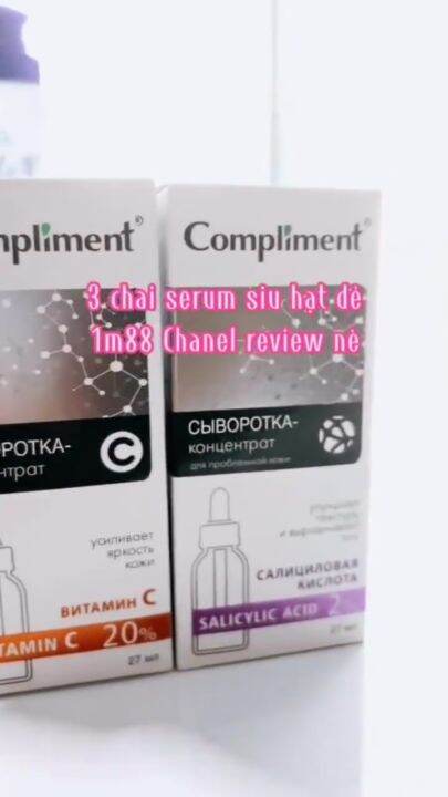 Serum BHA Salicylic Acid Compliment Tinh Chất Dưỡng Cấp Ẩm Giảm Mụn Mờ ...