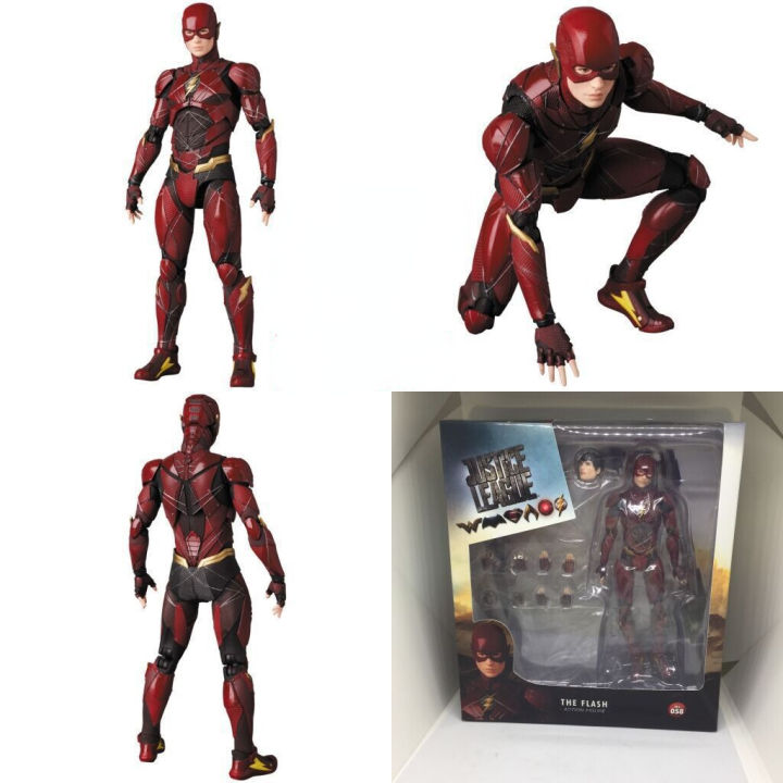 Fastshipment 16cm The Flash Action Figures MAFEX 058 Model Toys