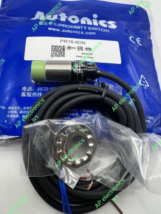 pr18-8dn-autonics-proximity-switch-18m-ชนิด-npn-no-10-30vdc-เราคือแหล่งจัดจำหน่ายอะไหล่อิเล็คทรอนิคส์-โรงงาน-อุตสาหกรรม-ราคาไม่รวมvat