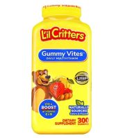 L’il Critters Gummy Vites Daily Multivitamin 300 GUMMIES วิตามินรวมเด็ก 300 เยลลี่ รสผลไม้รวม