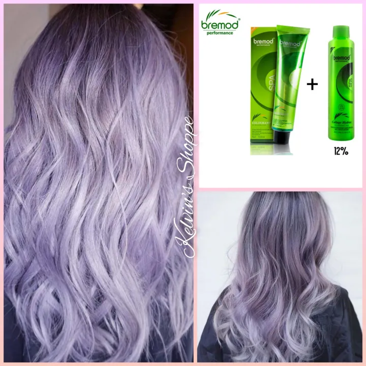 10.61 LILAC PURPLE Bremod Permanent Hair Color Set Lazada PH