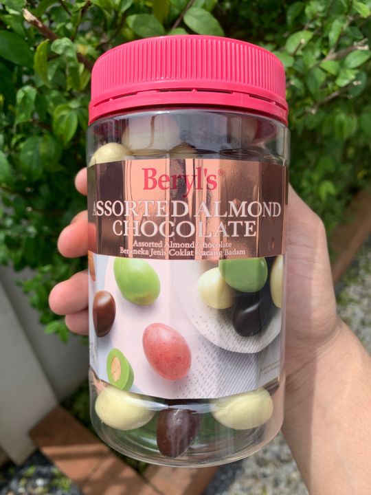 beryls-dragees-assorted-almond-chocolate-dragees-ช็อคโกแลต-รวมรส-แอลมอนด์-ลูกเกด-เฮเซลนัท-370g