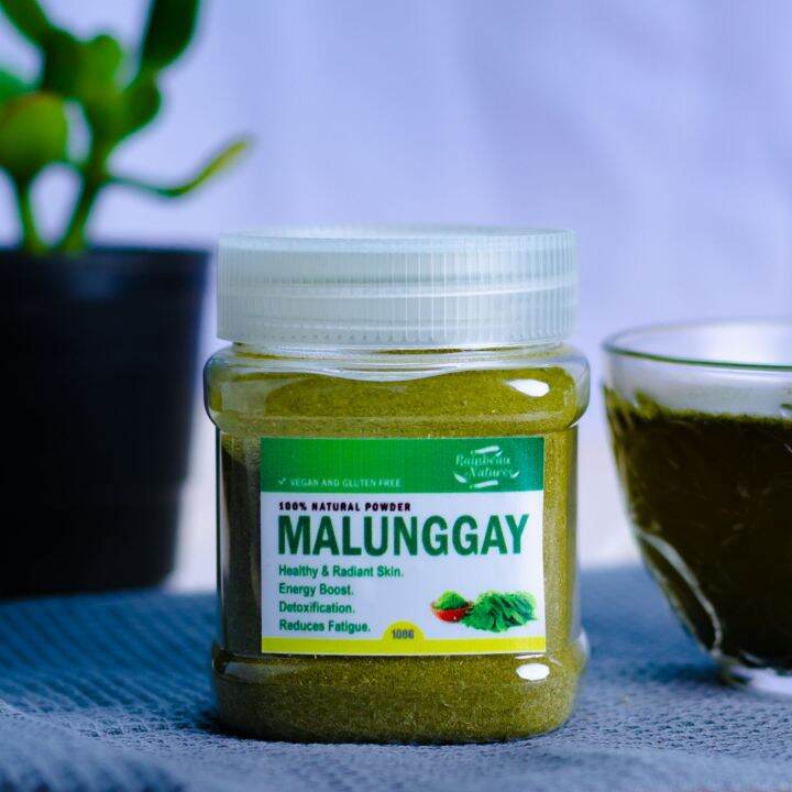 100% Pure Malunggay Moringa Leaves Powder 100g | Lazada PH