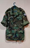 เสื้อทหาร Field Jacket M65-1984,WOODLAND #USARMY