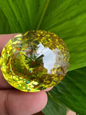 Cubic zirconia paper weight 39gram 3.5x3 gram