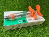 กระบอกฉีดยา  ไซริงค์ Syringe นำเข้า 10ml ฟาร์มหมู ปศุสัตว์ สุกร