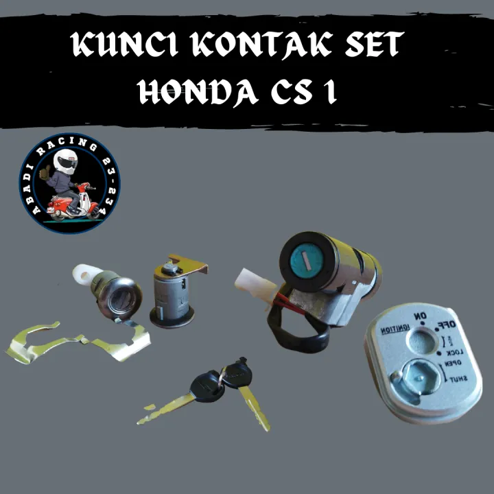 Kunci Kontak Assy Jok Kontak Motor Cs Cs Plus Kunci Tangki Lazada