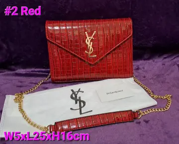 Ysl red sales sling bag