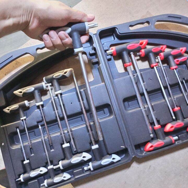 t handle wrench set 16pcs original makute Japan Allen and torxset