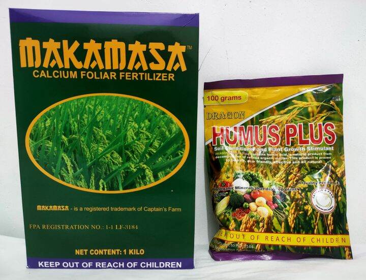 humus plus and makamasa calcium foliar Lazada PH