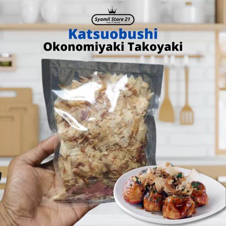 KATSUOBUSHI Shaved Bonito Flakes Halal Taburan Takoyaki Lazada Indonesia