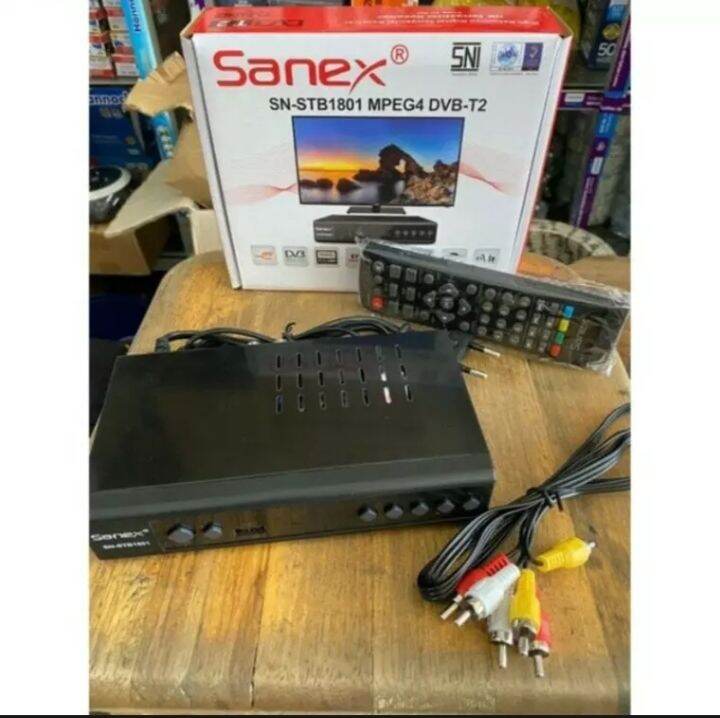 SANEX set top box sanex SN seri 1801 Lazada Indonesia