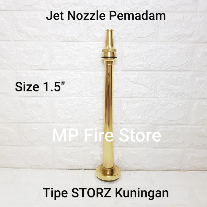 Fire Jet Nozzle Pemadam Storz Inch Kuningan Hydrant Coupling