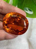 ซิทริน สำหรับงาน เครื่องประดับ LAB CITRINE MADERA  23x19 มิลลิเมตร พลอย LAB MADE 100%. ราคาเป็น 1 เม็ด น้ำหนัก 38 กะรัต