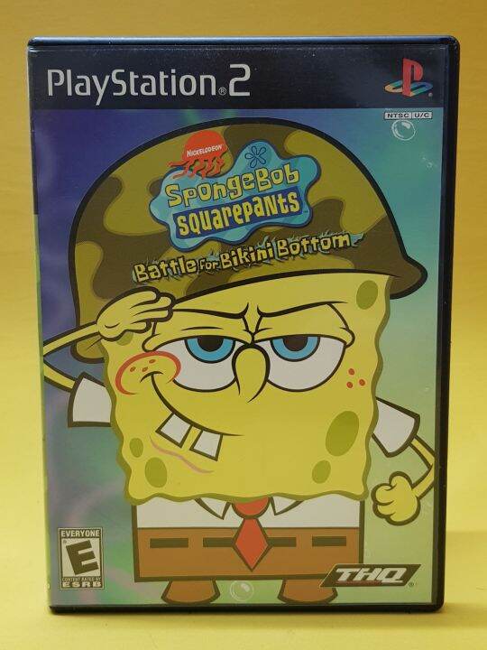 💥SPONGEBOB SQUAREPANTS BATTLE FOR BIKINI BOTTOM💥 PS2 NTSC | Lazada