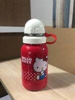 กระติกน้ำสแตนเลสเก็บความเย็น Hello Kitty สีแดง 380ml BT00114