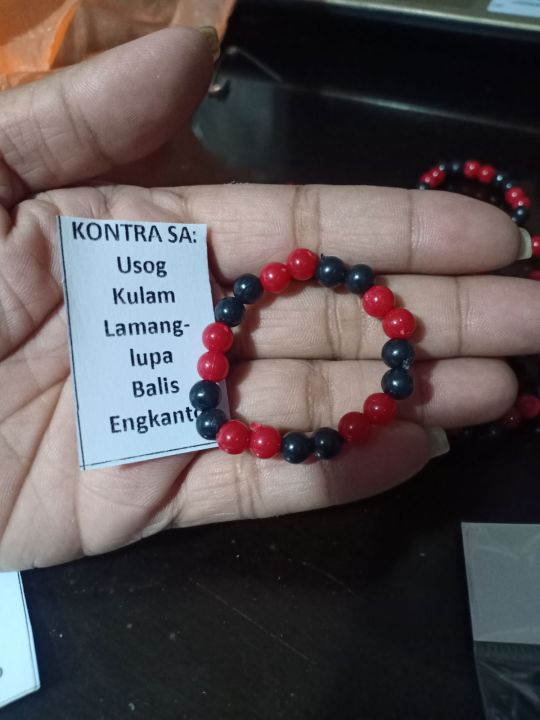 Garterize Bracelet For New Born Baby Pangontra Sa Kulam Usog Lamang ...