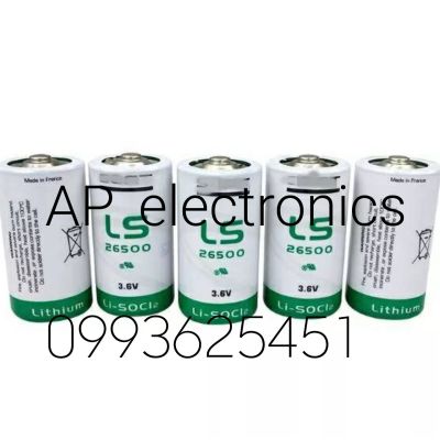 ใหม่ Original SAFT LS26500 ขนาด C 3.6V 8000MAH 26500 แบตเตอรี่ชาร์จไฟ (LS26500) แบตเตอรี่