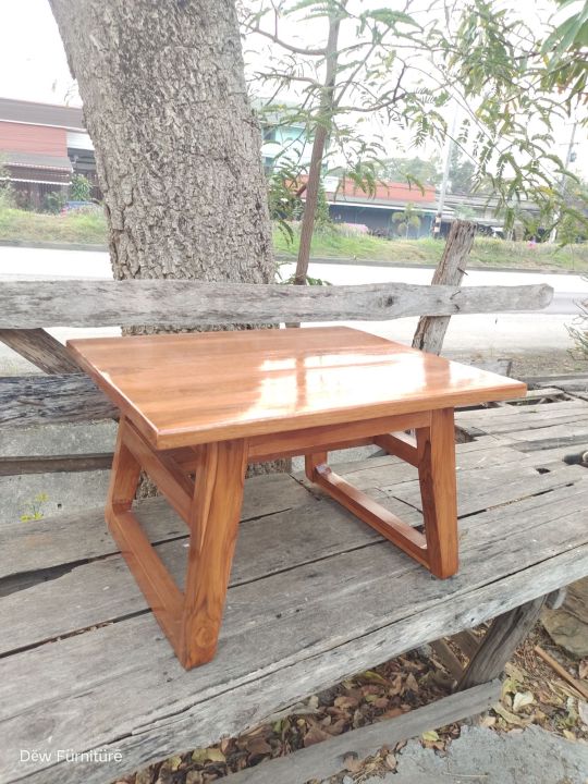 โต๊ะไม้สัก-โต๊ะญี่ปุ่น-โต๊ะนั่งกับพื้น-โต๊ะกลาง-โต๊ะข้างเตียง