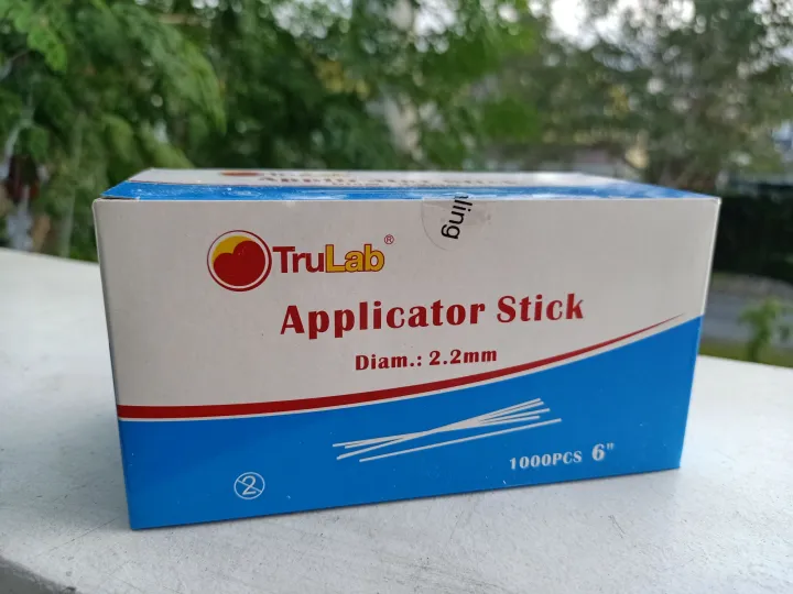 APPLICATOR STICKS 6" 2.2mm 1,000's/bx Trulab Lazada PH