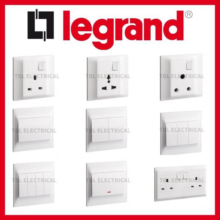 LEGRAND Belanko S 13A Switch Socket Outlet & Switches / Soket (SIRIM