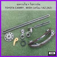 ชุดรางโซ่ พร้อมโซ่ราวลิ้น Toyota Camry , Wish (โตโยต้า แคมรี่, วิช) เครื่อง 1AZ/2AZ (รับประกัน 6 เดือน)