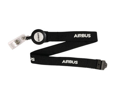 LANYARD AIRBUS BLACK สายคล้องคอAirbus