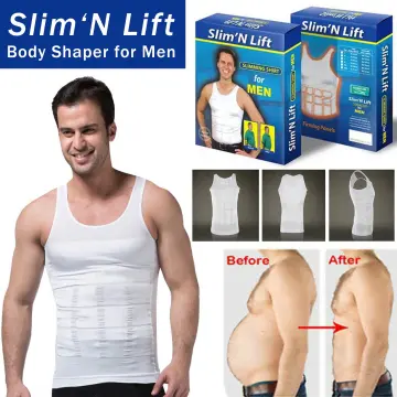 Slim'N lift slimming vest body shape for men - BLACK Market