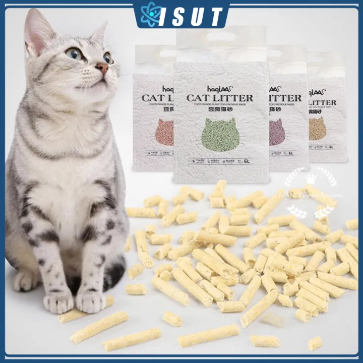 6L Pack Cat Litter Various Fragrances Flushable Toilet Tofu Cat Litter