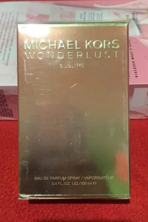 MICHAEL KORS PERFUME WONDER LUST FOR WOMEN SPRAY/:100ML/  OZ./ AUTHENTIC  US | Lazada PH