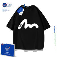 เสื้อทีเชิ้ตแขนสั้นเด็กผู้ชาย NASA เสื้อเด็กคอตตอนแท้สำหรับเด็กวัย5-12ขวบแบรนด์ยอดนิยมแบบใหม่2023แบบบางสำหรับฤดูร้อนเสื้อผ้าฤดูร้อนสำหรับเด็กหญิง