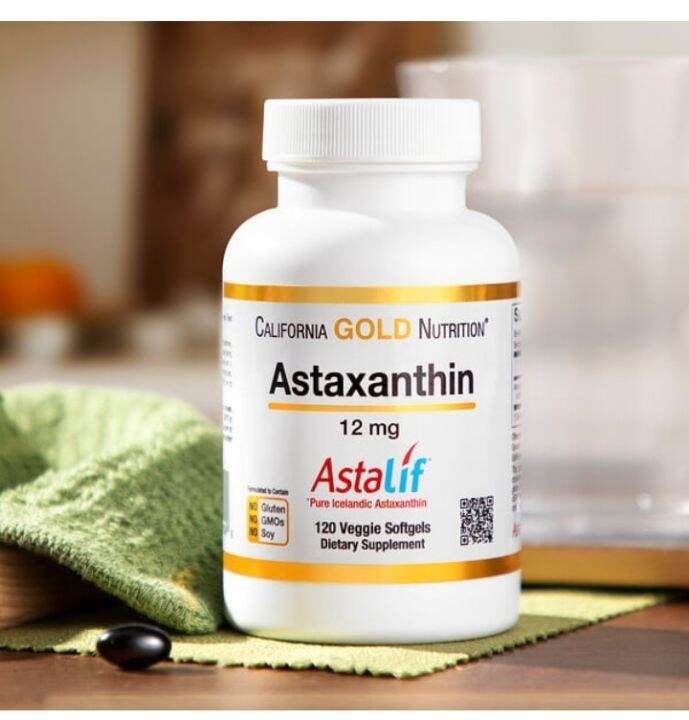 [ PRE ORDER ] CALIFORNIA GOLD NUTRITION ASTAXANTHIN 120 softgels Lazada