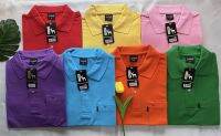 เสื้อโปโลผู้ชาย 7วัน 7สี แบบมีกระเป๋าหน้าอก ผ้านิ่มใส่สบายระบายความร้อนได้ดี สีไม่ตก ไม่ขึ้นขน งานตรากวางแท้