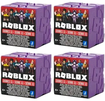 Roblox Series 11 Figure & Virtual Item Code Purple Blind Bag Box