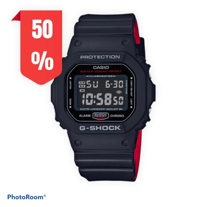 ลดสามวัน-399-gshock-dw5600-red-transparent-ยักษ์เล็ก-ใสใส