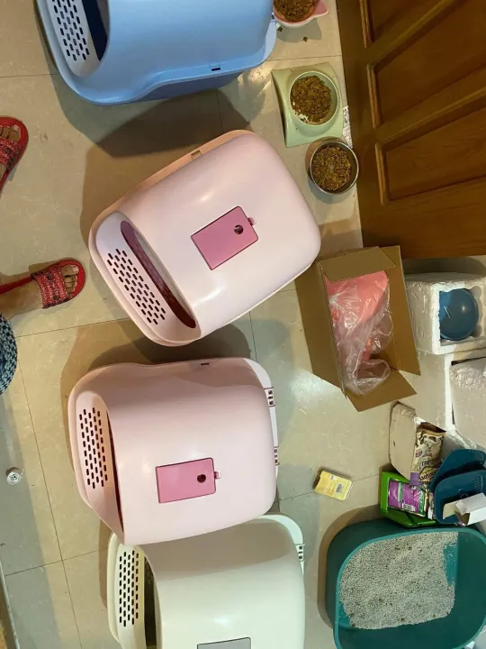 Fully closed litter box with odor remover Lazada PH