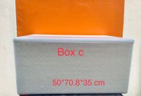 ลังโฟม ,กล่องโฟมBox C   (6ใบ/ห่อ)*สั่งได้ ออเดอร์ละ 2 ห่อ*