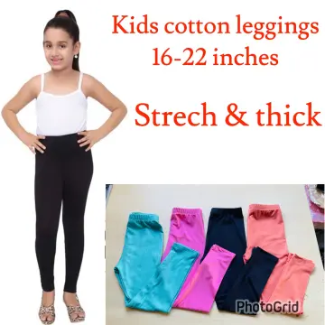 Buy Leggings For Kids Girls 3 To 4 Years Old Black online