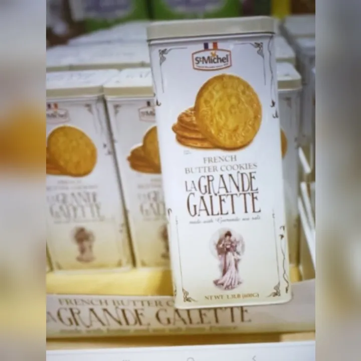 La Grande Galette French Butter Cookies 1.3 lb St. Michel EXPIRY