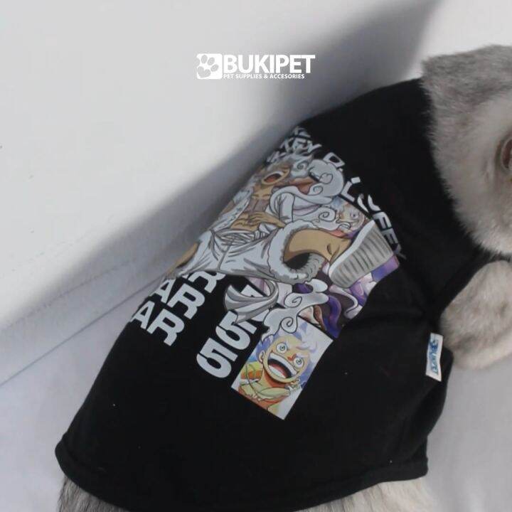 Baju kucing anjing kelinci monyet cowok cewek lucu murah -Bukipet Luffy