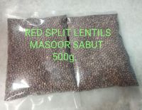 RED SPLIT LENTILS ,MASOOR WHOLE (मसूर साबुत) 500g.