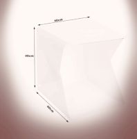 StudiO BoX Light Box Studio 40x40 cm กล่องถ่ายรูป ฉากถ่ายรูป ถ่ายรูปสินค้า สตูดิโอพกพา ถ่ายภาพ พร้อมด้วย backdrops [Lightbox] ขนาด 40cm (0291)