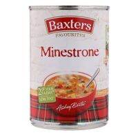 แบกซ์เตอร์ ซุปผักผสมมะกะโรนี Baxters Minestrone Soup 400g