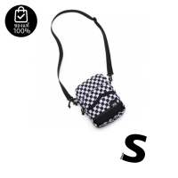 กระเป๋าสะพายข้างVANS CONSTRUCT SHOULDER BAG BLACK WHITE CHECK สินค้ามีประกันแท้