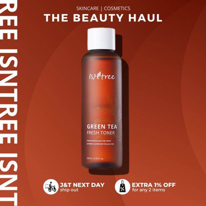 ISNTREE Green Tea Fresh Toner (200ml) Lazada PH