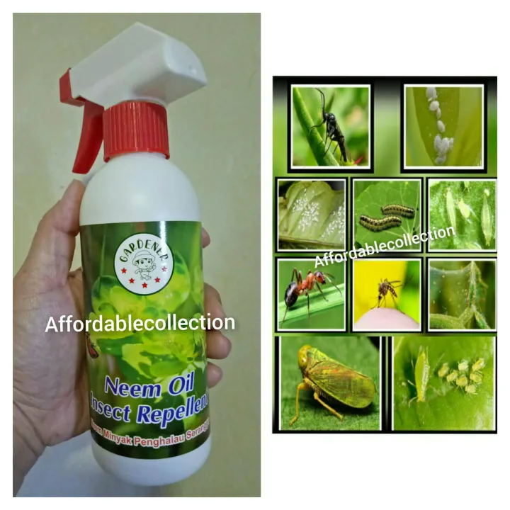 Gardener Neem Oil Insect Repellent Spray / Neem Minyak Penghalau