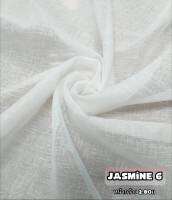 JK CURTAIN ผ้าม่านโปร่ง รหัส JASMINE 6 (จัสมิน 6) ผ้าหน้ากว้าง 2.80 ม.  #ผ้าม่าน # ผ้าหลา # ผ้าเอนกประสงค์ (ขายเป็นหลา) ขายเฉพาะผ้า ต้องตัดเย็บเอง