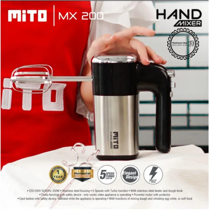 MITO Hand Mixer MX 200 Lazada Indonesia